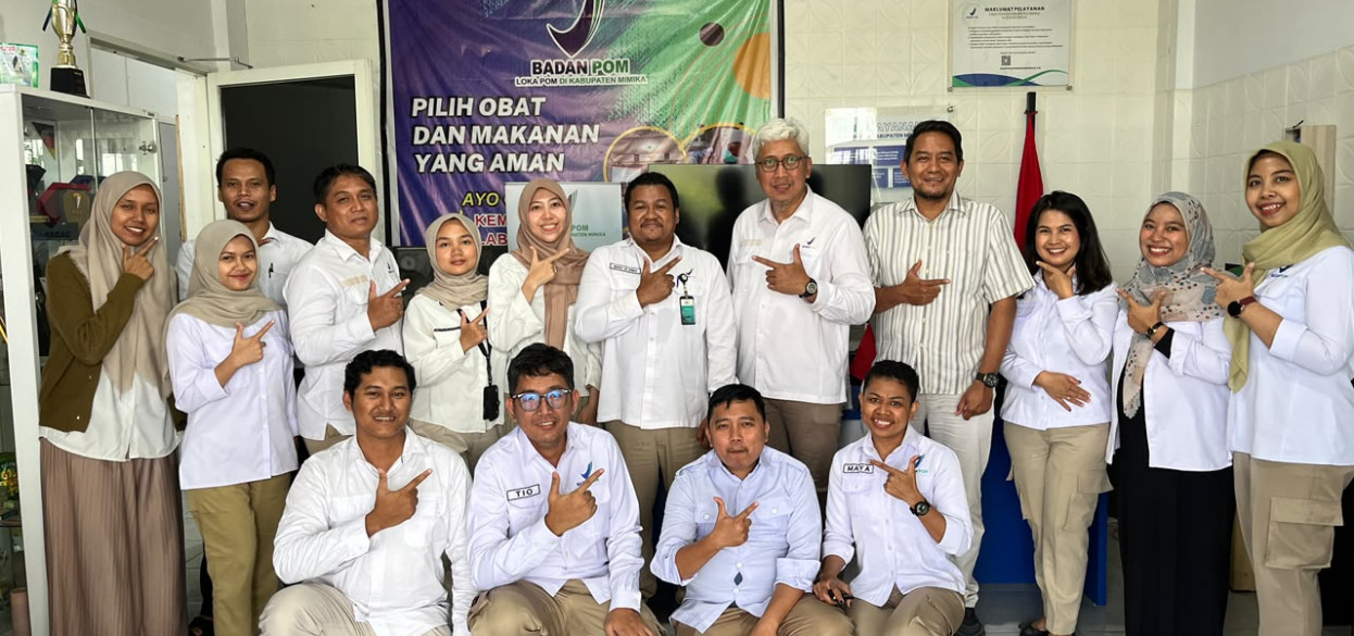 Loka POM di Kabupaten Mimika